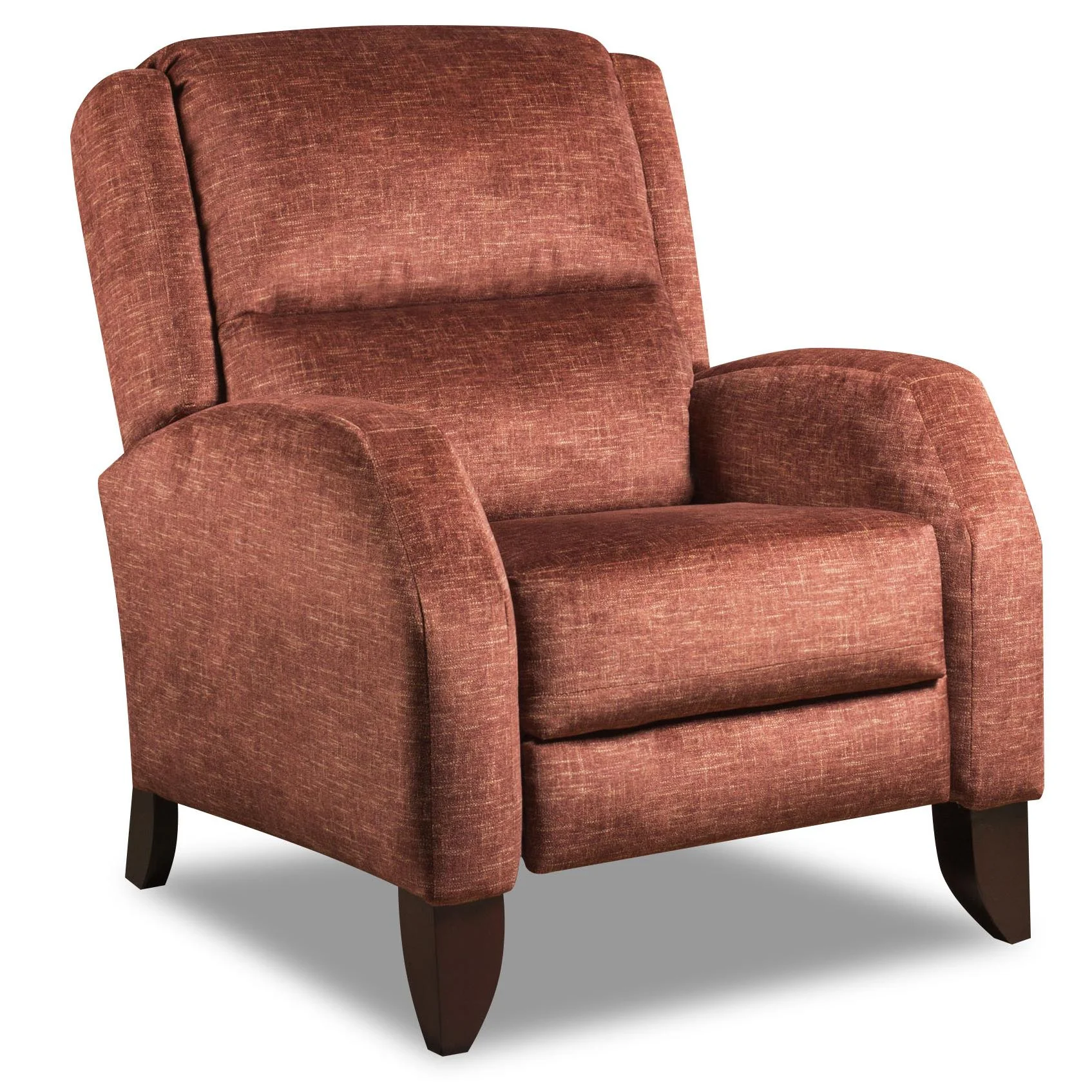 Southern Motion Recliners 1636 High Leg Recliner with Curved Arms Westrich Furniture